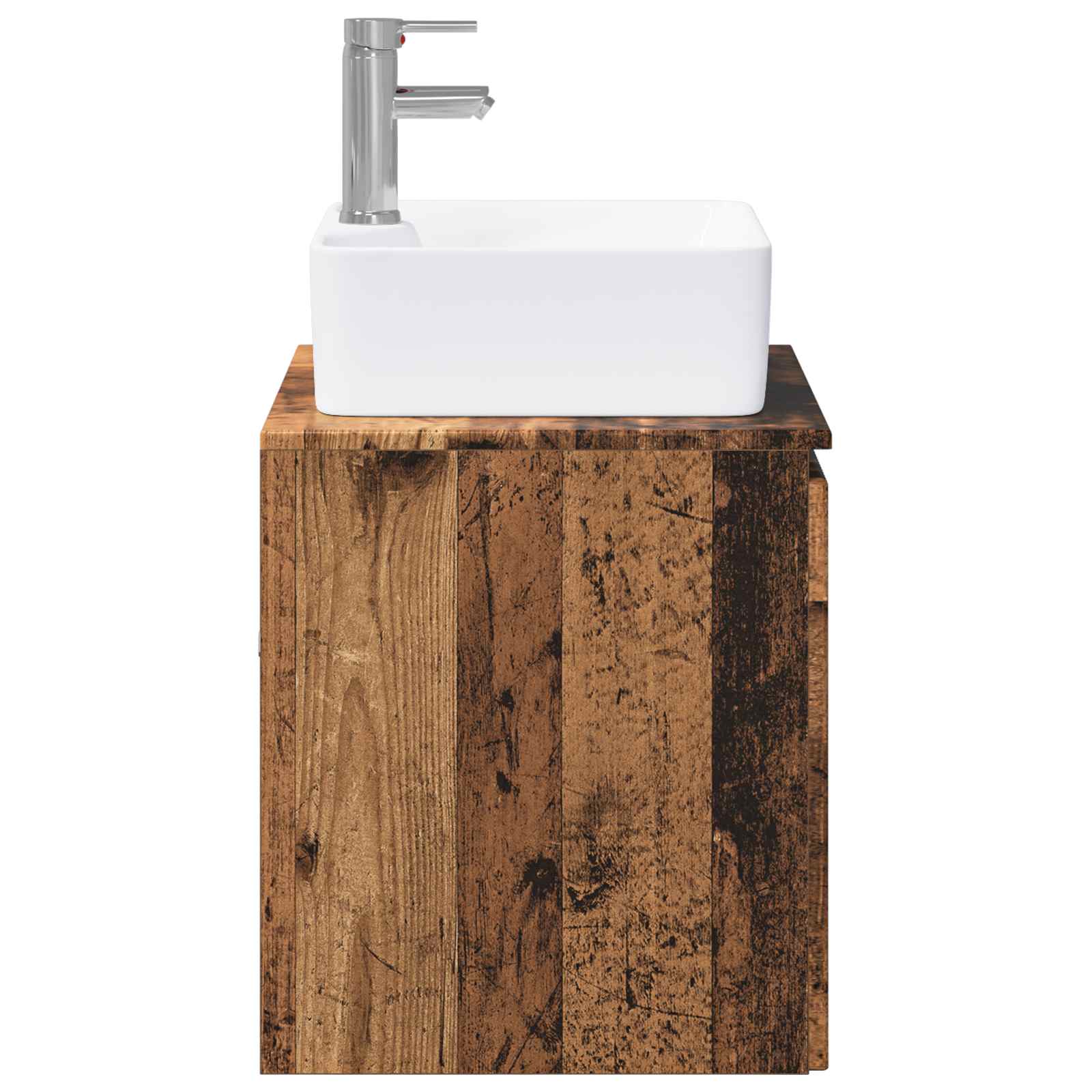 Badezimmermöbel-Set Altholz Holzwerkstoff