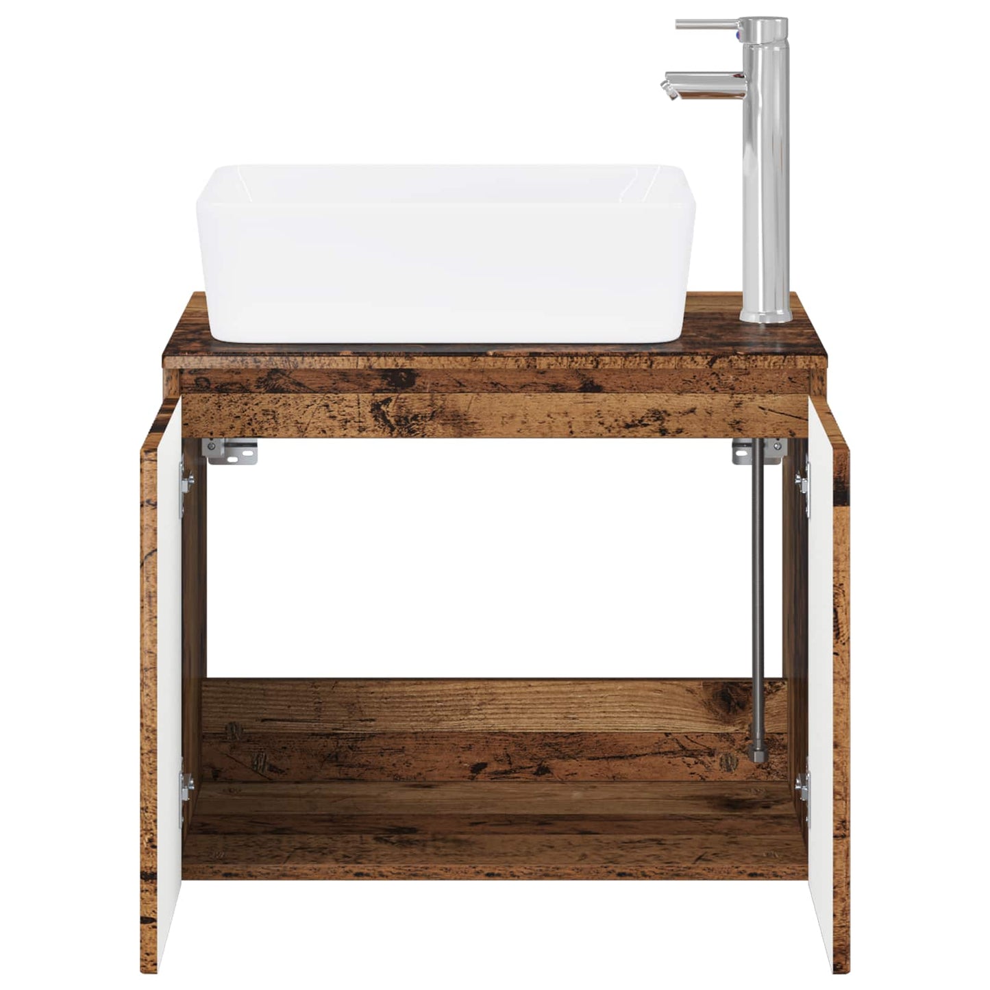 Badezimmermöbel-Set Altholz Holzwerkstoff