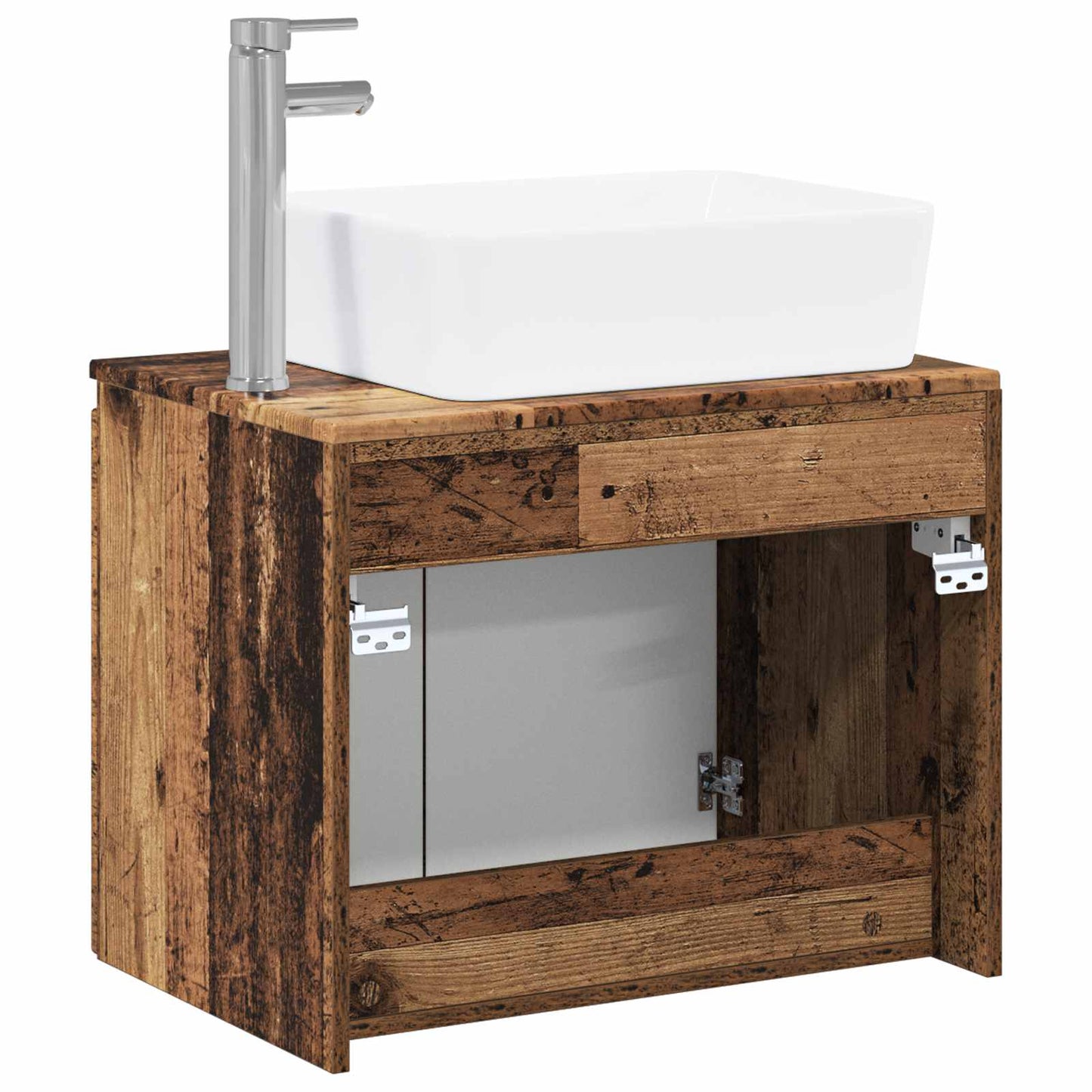 Badezimmermöbel-Set Altholz Holzwerkstoff