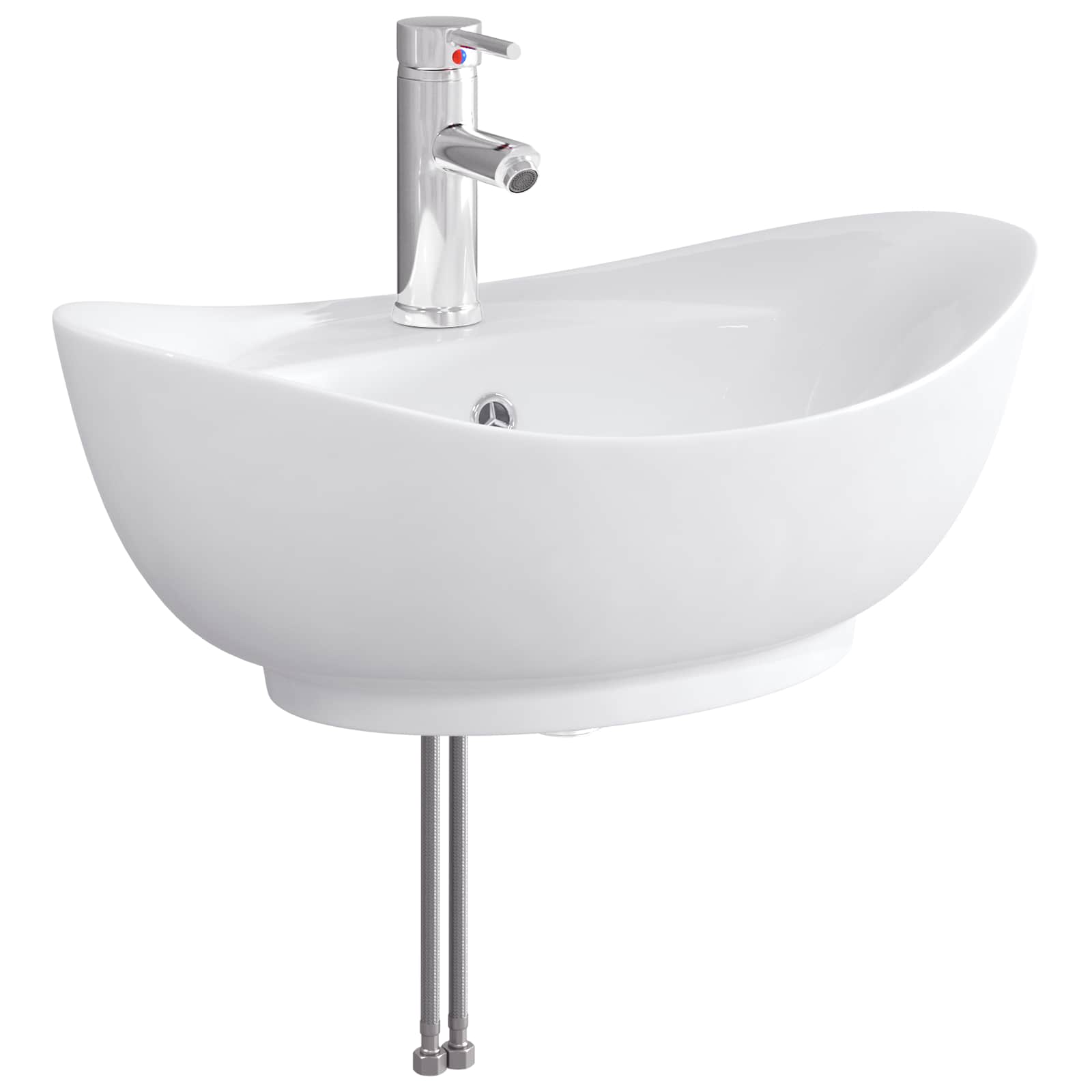 Badezimmermöbel-Set Sonoma-Eiche Holzwerkstoff