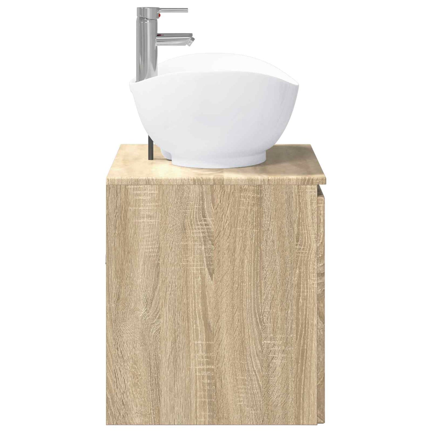 Badezimmermöbel-Set Sonoma-Eiche Holzwerkstoff