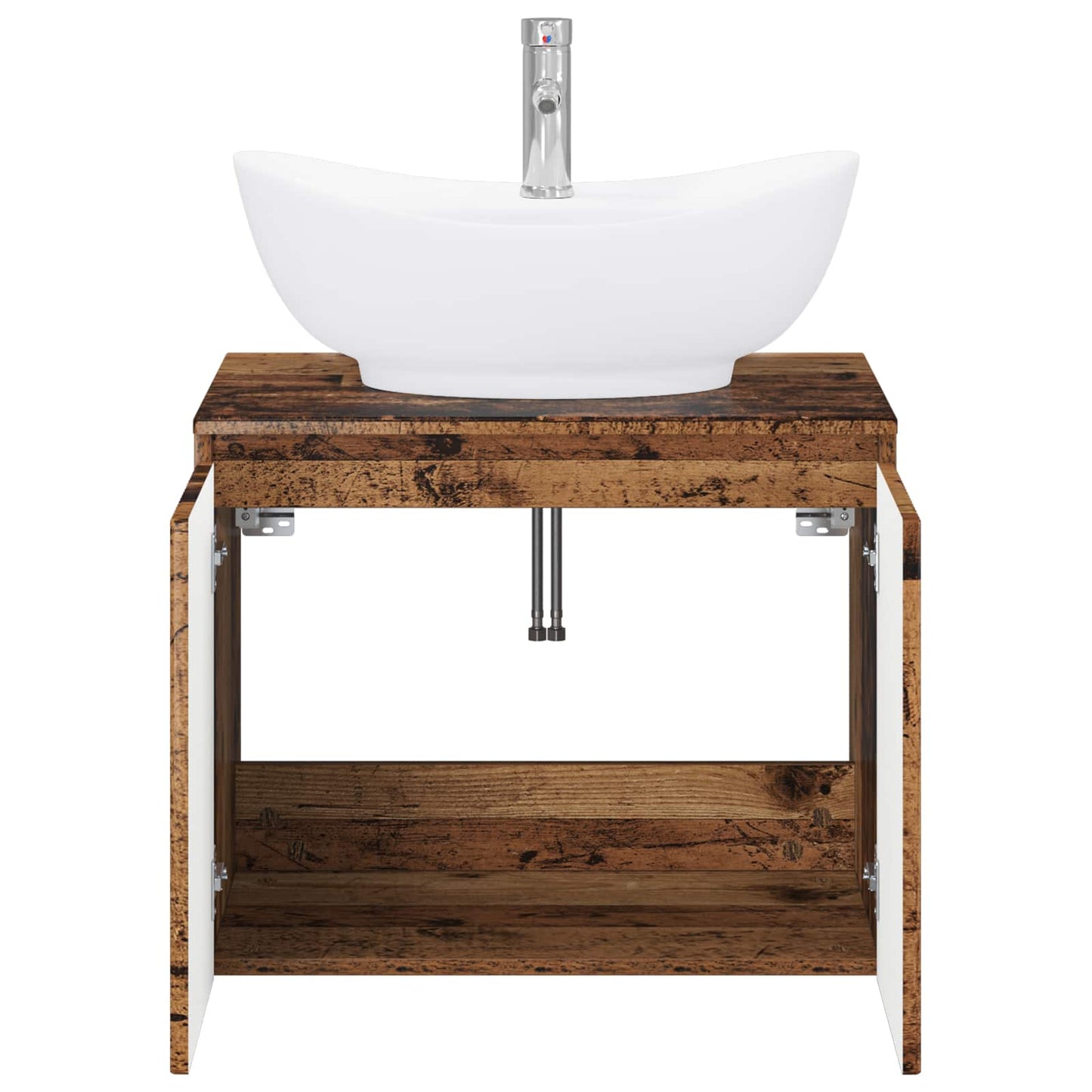 Badezimmermöbel-Set Altholz Holzwerkstoff