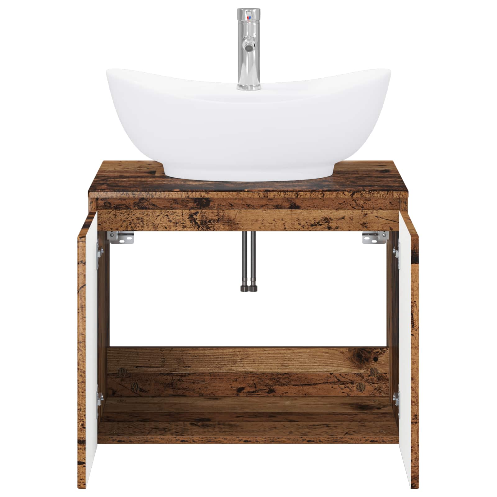 Badezimmermöbel-Set Altholz Holzwerkstoff