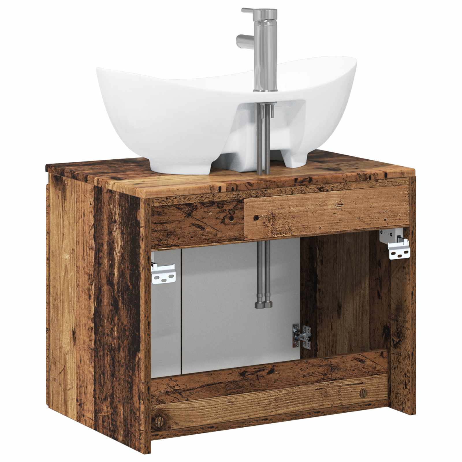 Badezimmermöbel-Set Altholz Holzwerkstoff