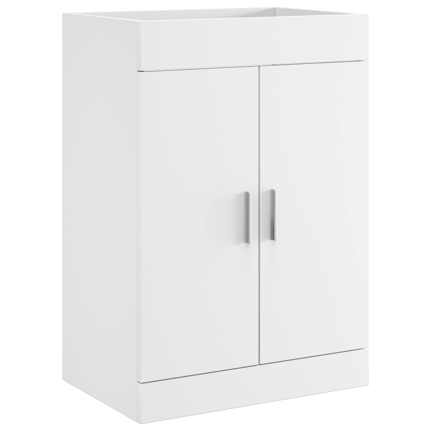 Badezimmermöbel-Set Weiß 61 x 40 x 84,5 cm Holzwerkstoff