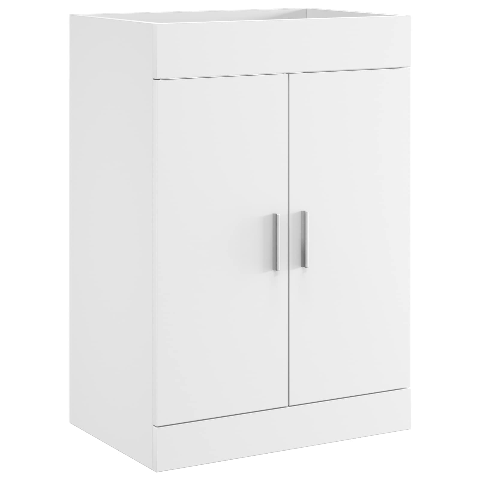 Badezimmermöbel-Set Weiß 61 x 40 x 84,5 cm Holzwerkstoff