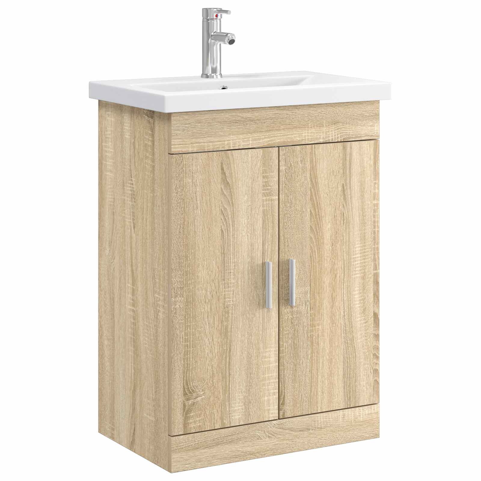 Badezimmermöbel-Set Sonoma-Eiche 61 x 40 x 84,5 cm