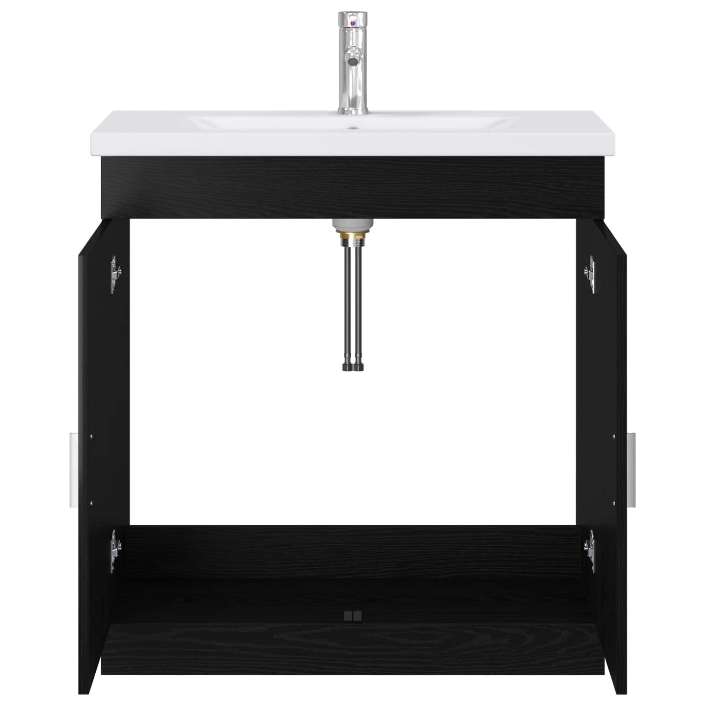 Badezimmermöbel-Set Schwarze Eiche 81 x 40 x 84,5 cm