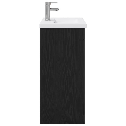 Badezimmermöbel-Set Schwarze Eiche 81 x 40 x 84,5 cm