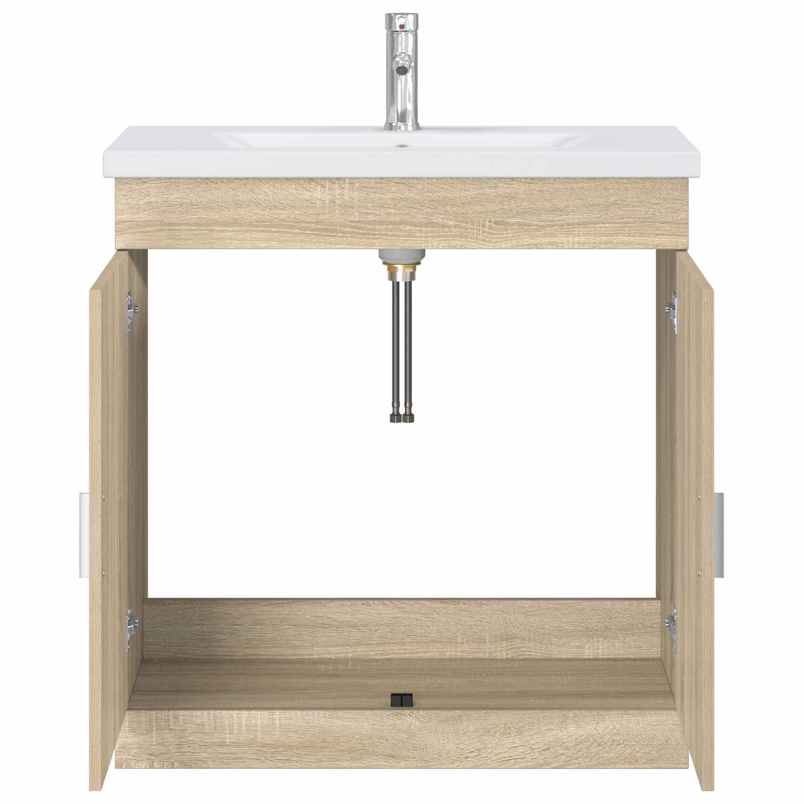 Badezimmermöbel-Set Sonoma-Eiche 81 x 40 x 84,5 cm