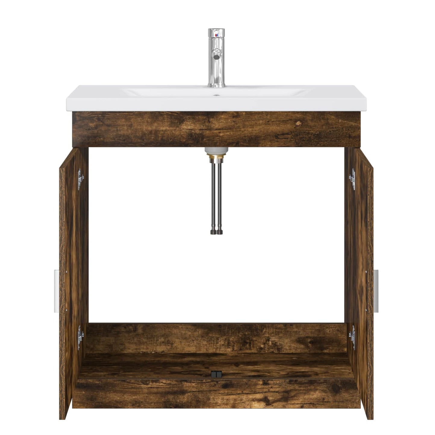 Badezimmermöbel-Set Geräucherte Eiche 81 x 40 x 84,5 cm