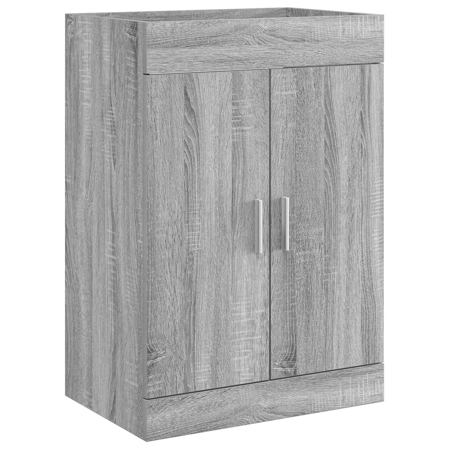 Badezimmermöbel-Set Grau Sonoma 81 x 40 x 84,5 cm Holzwerkstoff