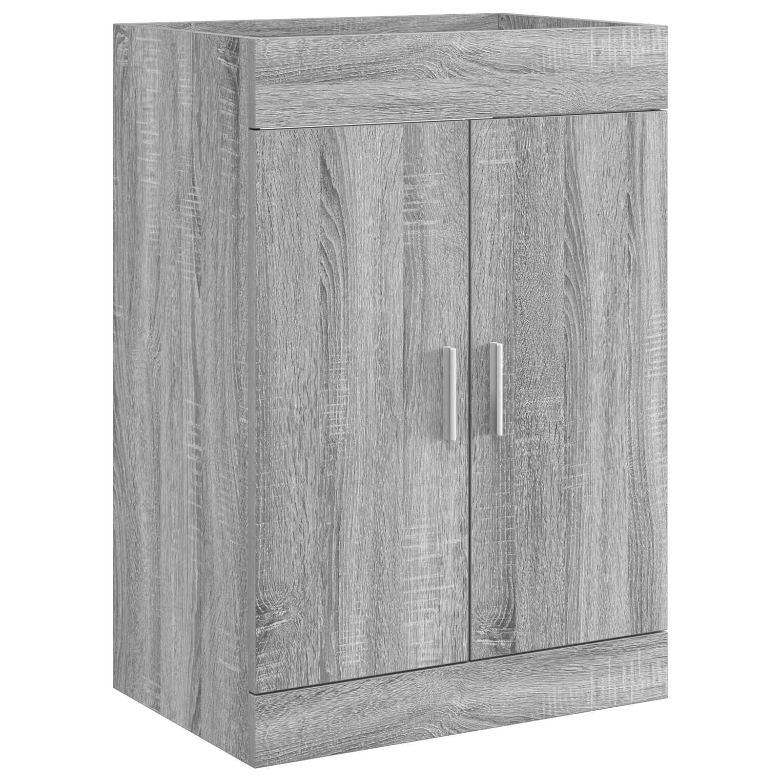 Badezimmermöbel-Set Grau Sonoma 81 x 40 x 84,5 cm Holzwerkstoff