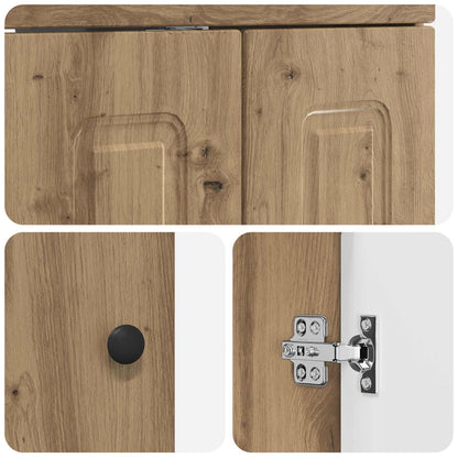 Badezimmermöbel-Set Artisan-Eiche 81 x 40 x 84,5 cm