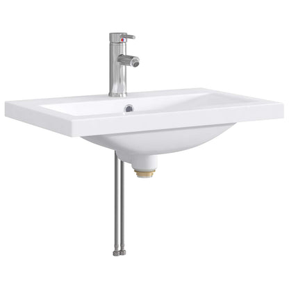 Badezimmermöbel-Set Weiß 61 x 40 x 84,5 cm Holzwerkstoff