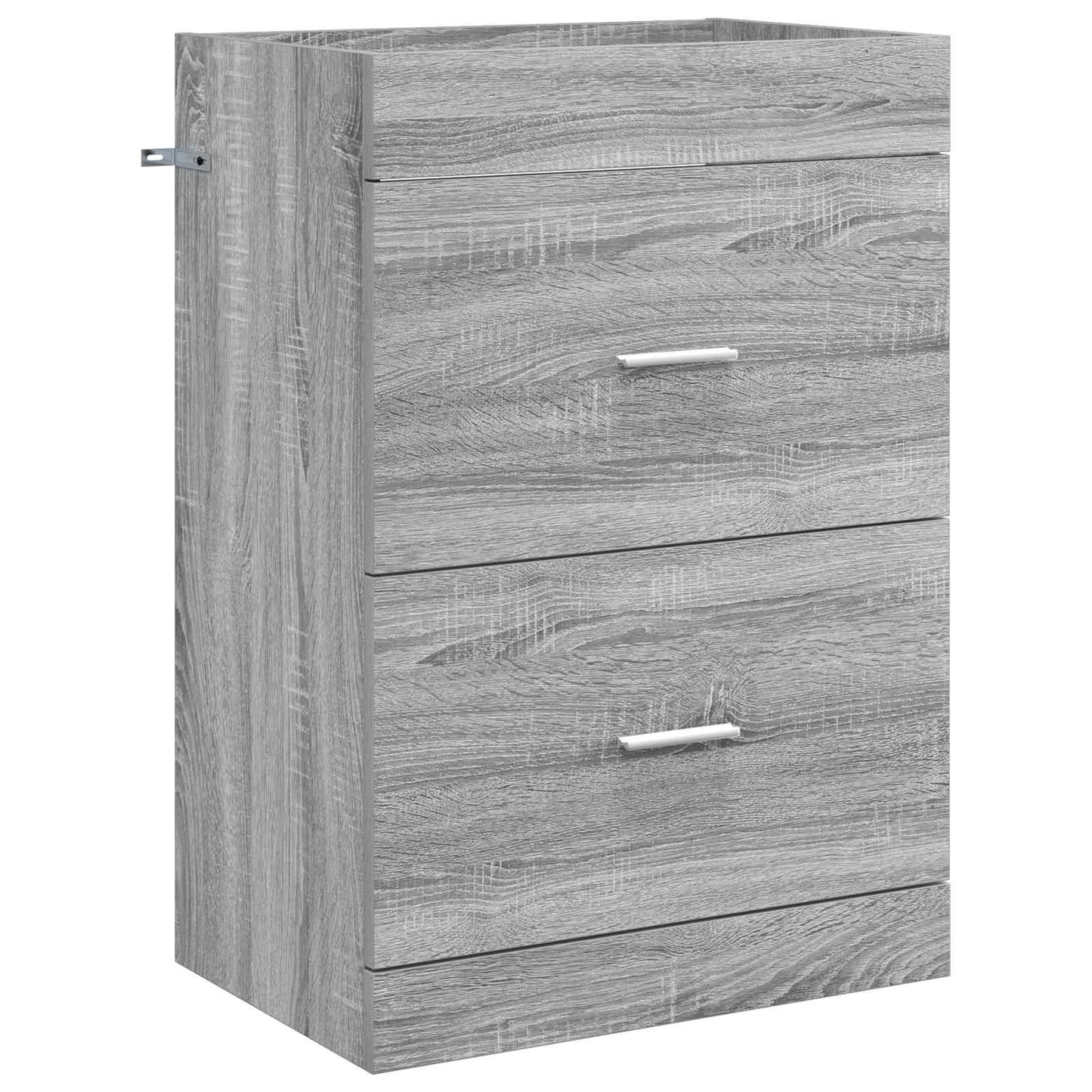 Badezimmermöbel-Set Grau Sonoma 61 x 40 x 84,5 cm Holzwerkstoff