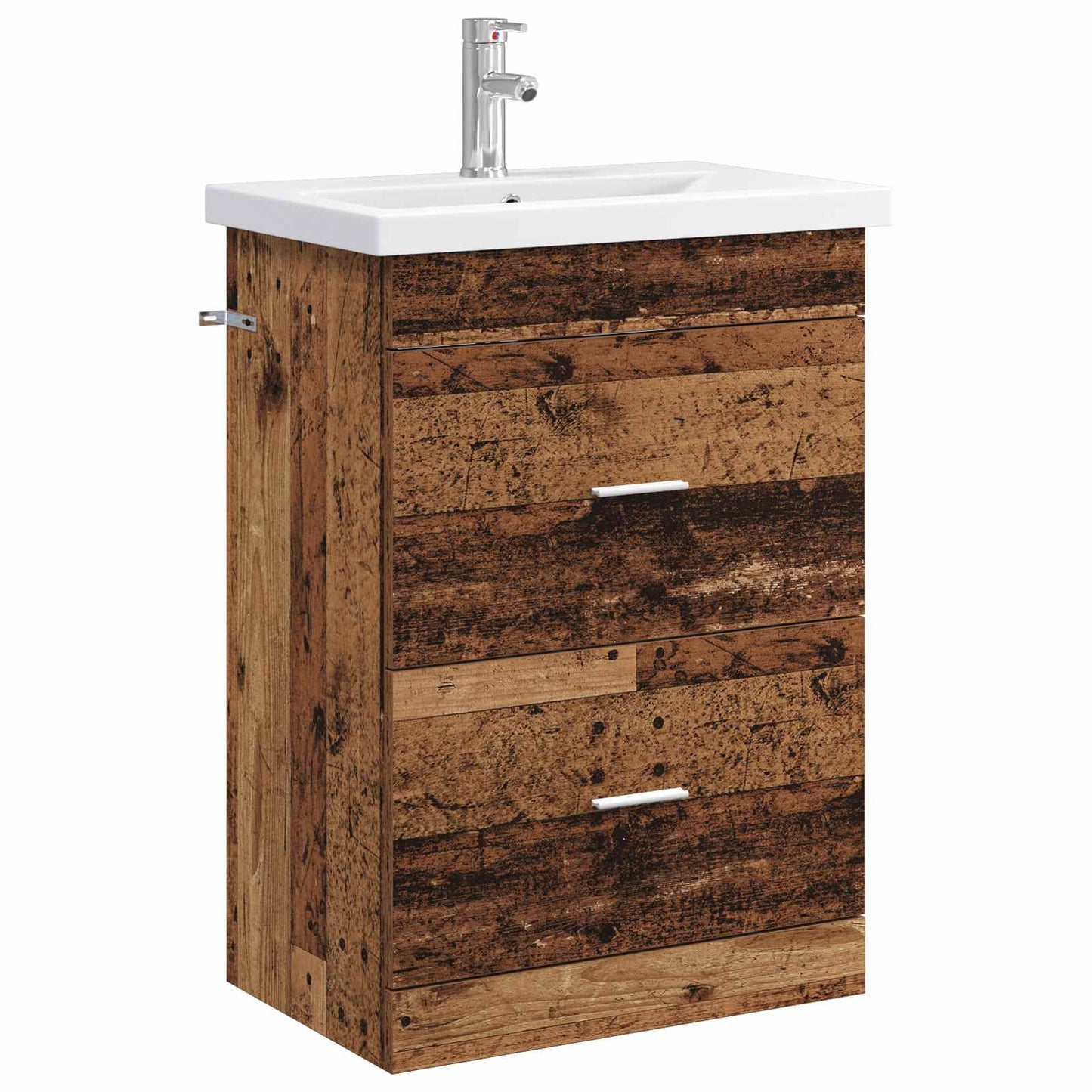 Badezimmermöbel-Set Altholz 61 x 40 x 84,5 cm Holzwerkstoff