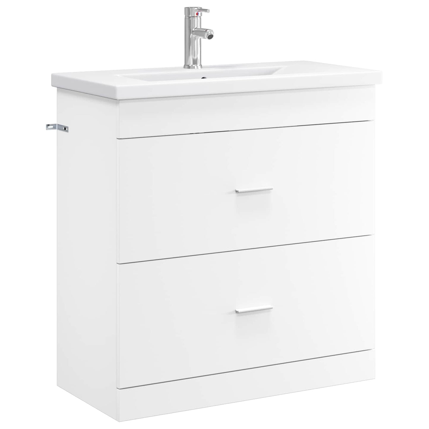 Badezimmermöbel-Set Weiß 81 x 40 x 84,5 cm Holzwerkstoff