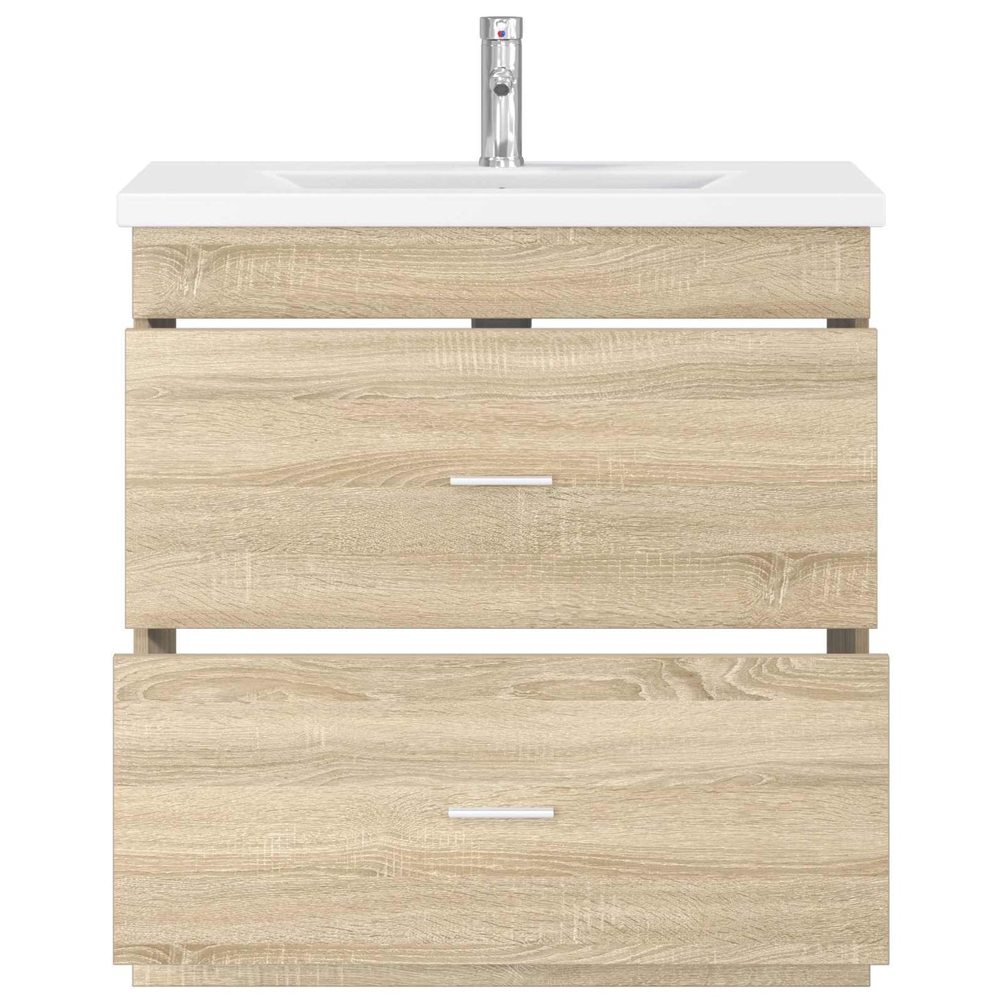 Badezimmermöbel-Set Sonoma-Eiche 81 x 40 x 84,5 cm