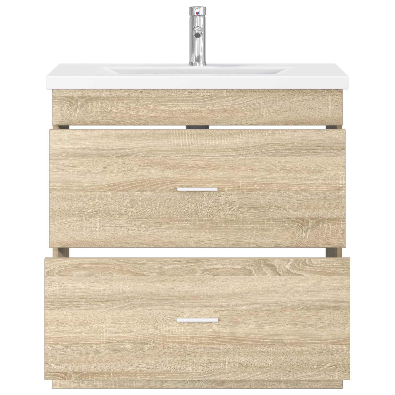 Badezimmermöbel-Set Sonoma-Eiche 81 x 40 x 84,5 cm