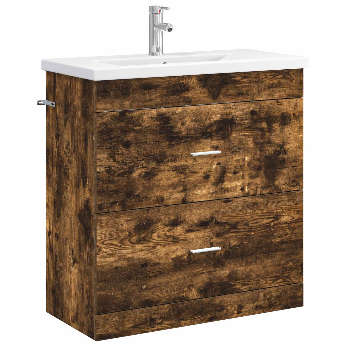 Badezimmermöbel-Set Geräucherte Eiche 81 x 40 x 84,5 cm