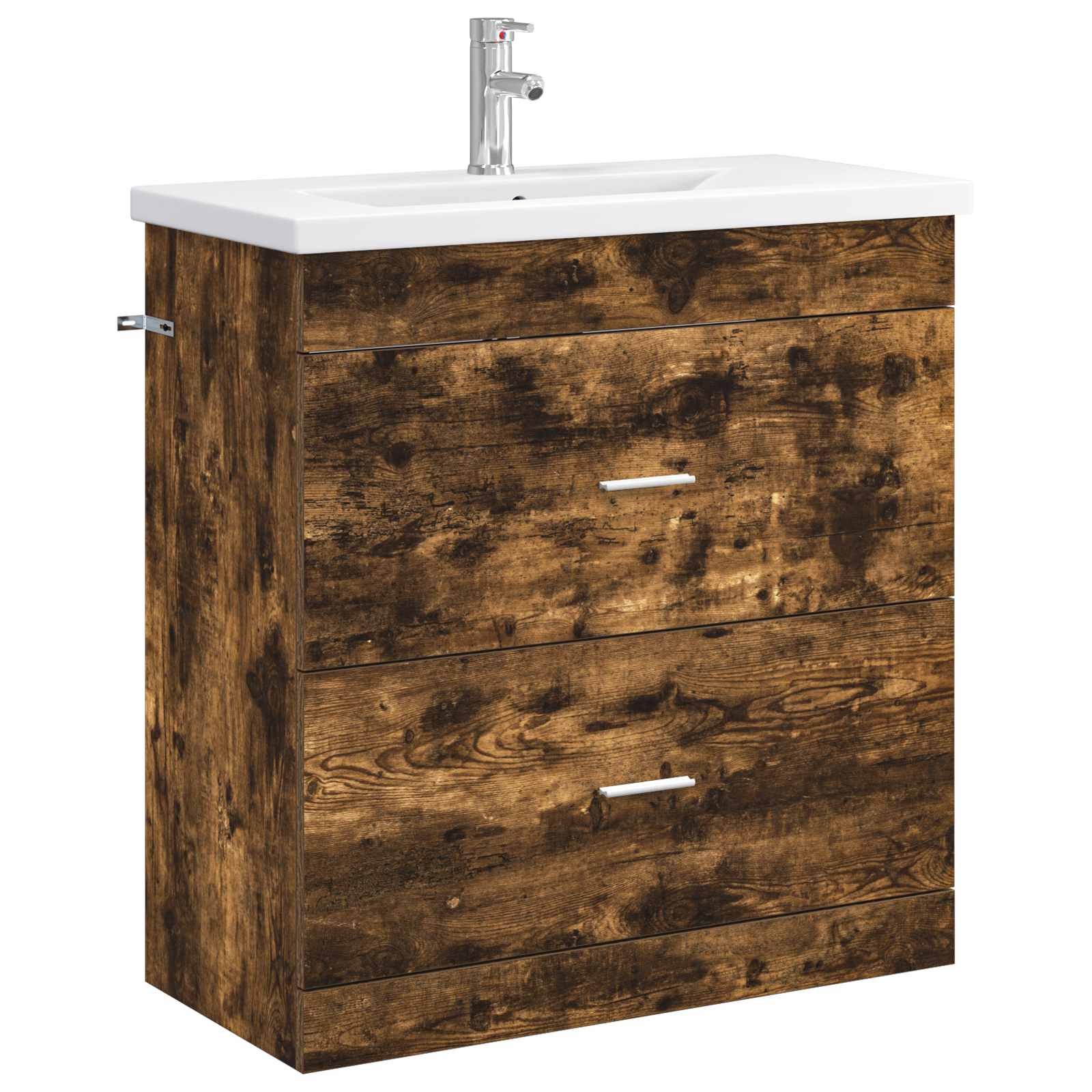 Badezimmermöbel-Set Geräucherte Eiche 81 x 40 x 84,5 cm