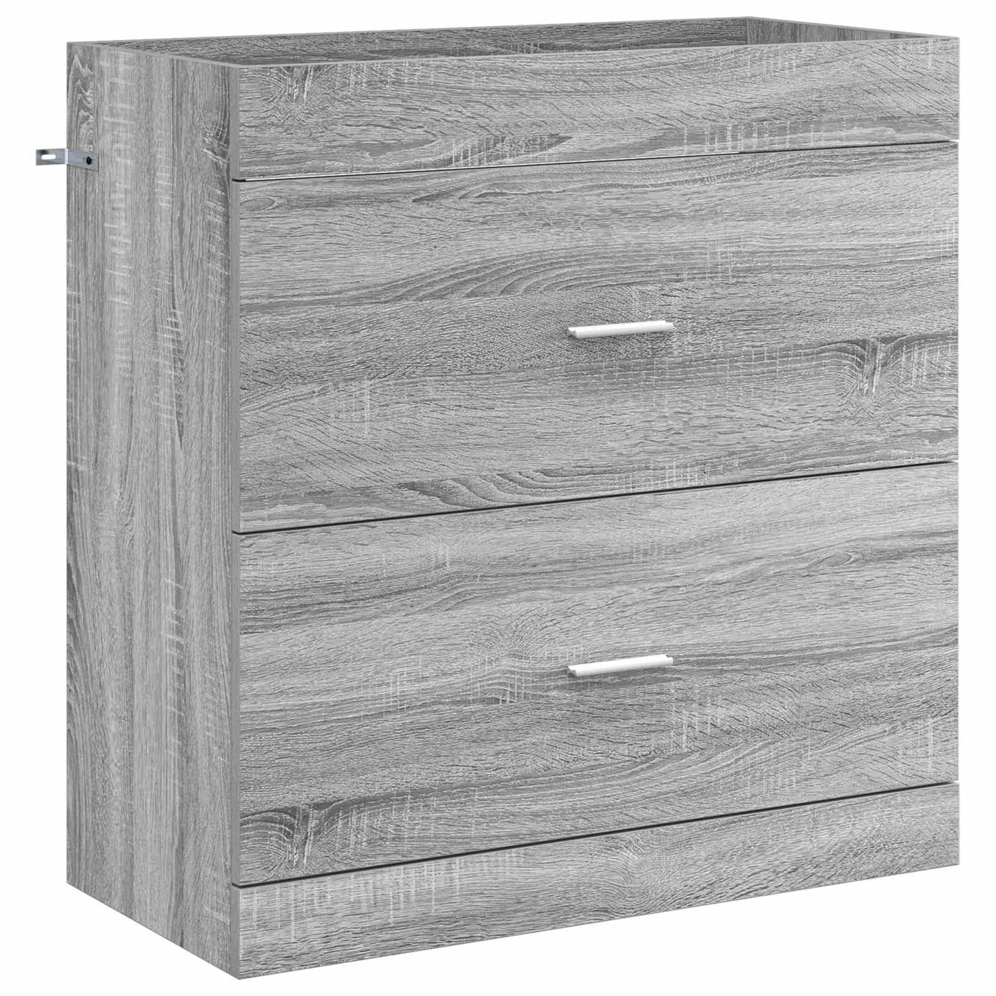 Badezimmermöbel-Set Grau Sonoma 81 x 40 x 84,5 cm Holzwerkstoff