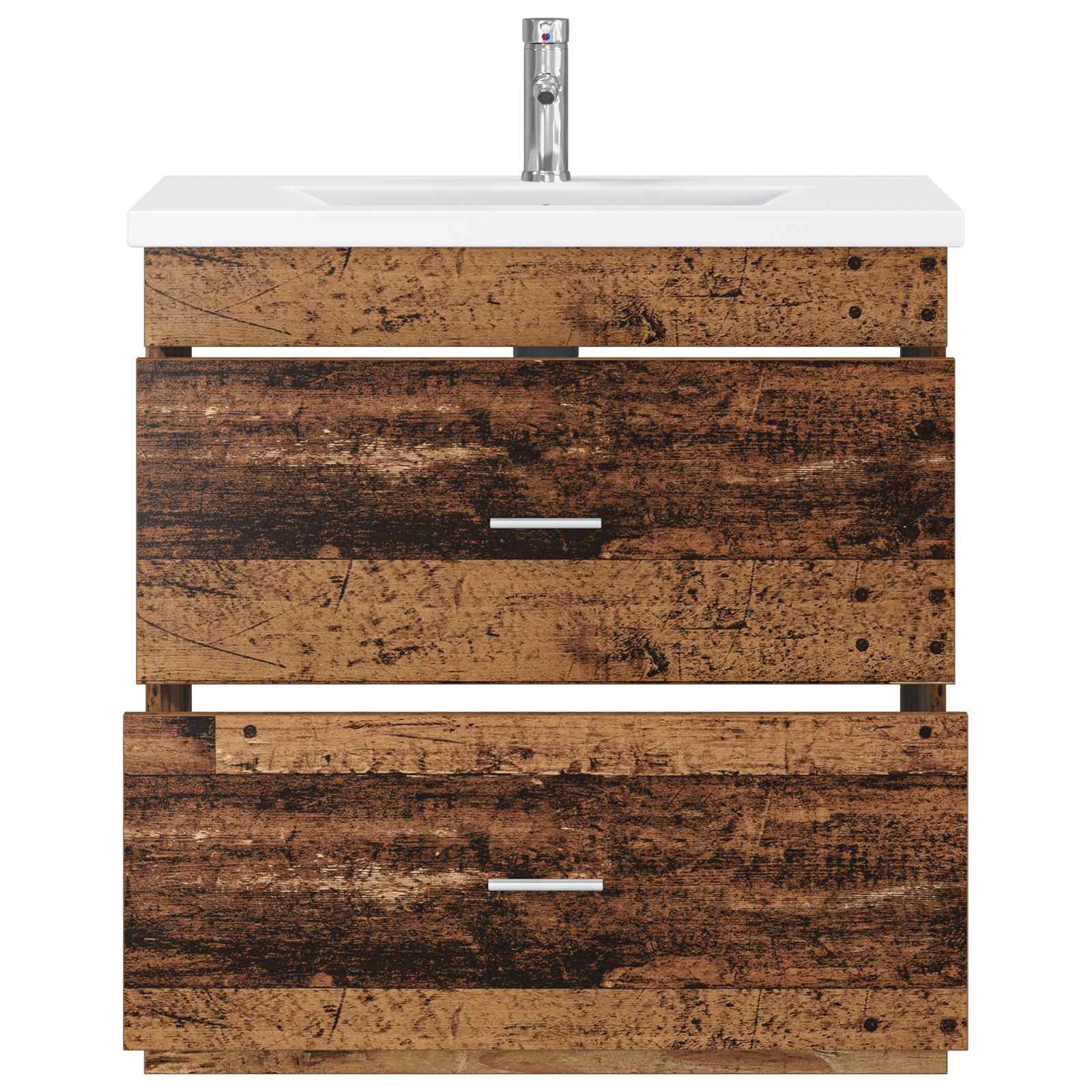 Badezimmermöbel-Set Altholz 81 x 40 x 84,5 cm Holzwerkstoff