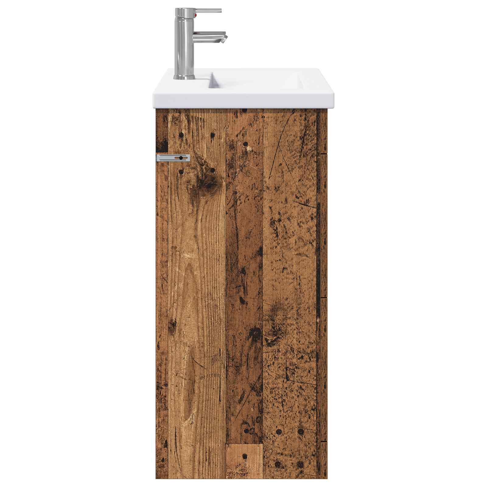 Badezimmermöbel-Set Altholz 81 x 40 x 84,5 cm Holzwerkstoff