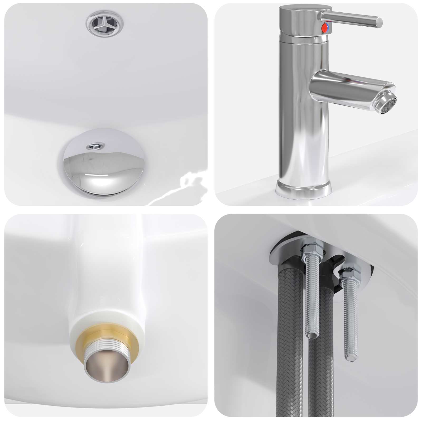 Badezimmermöbel-Set Artisan-Eiche 81 x 40 x 84,5 cm