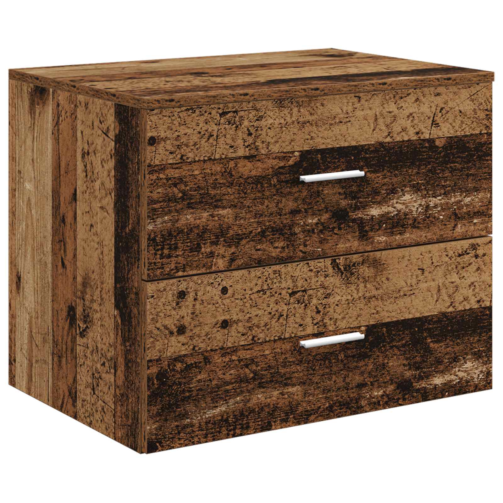 Badezimmermöbel-Set Altholz Holzwerkstoff