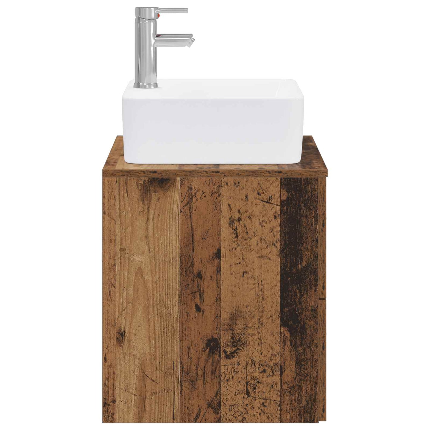 Badezimmermöbel-Set Altholz Holzwerkstoff