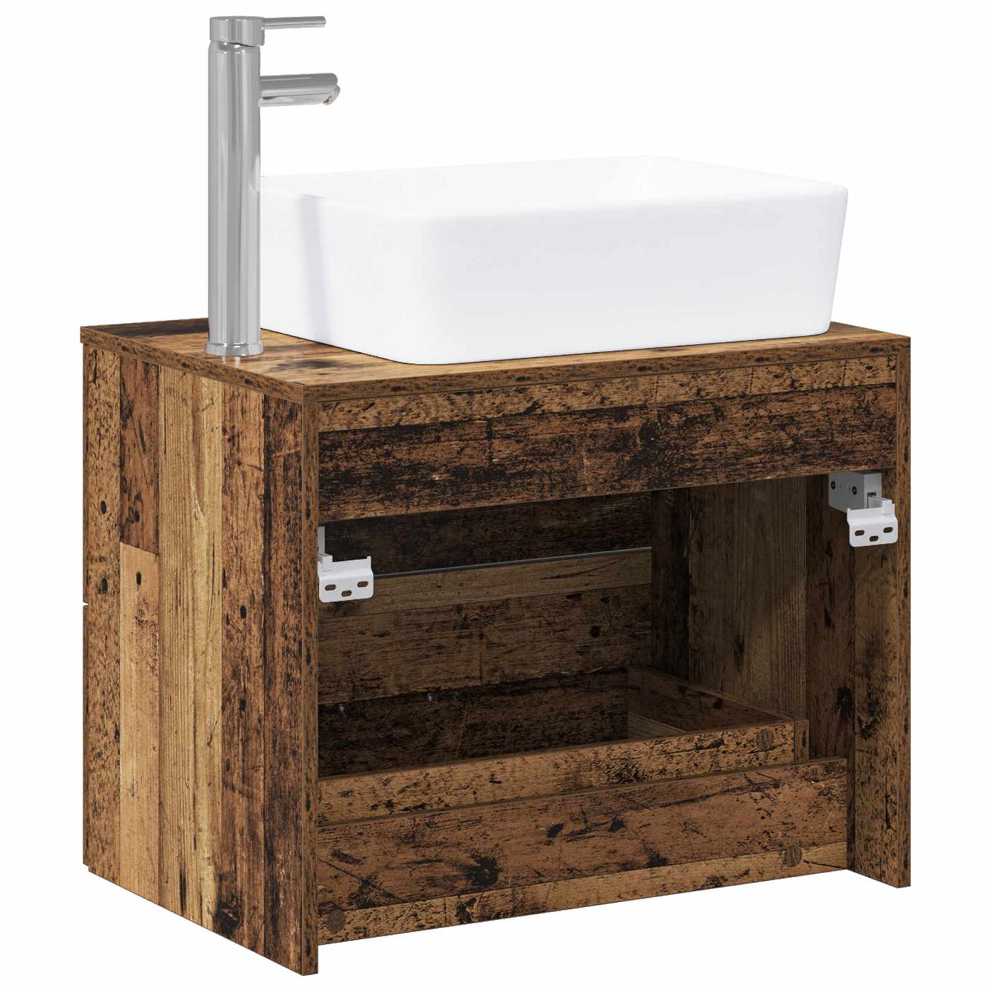 Badezimmermöbel-Set Altholz Holzwerkstoff