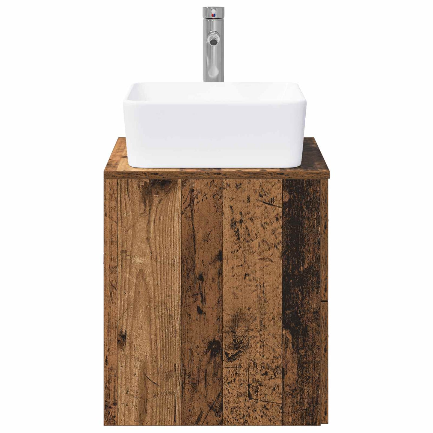 Badezimmermöbel-Set Altholz Holzwerkstoff