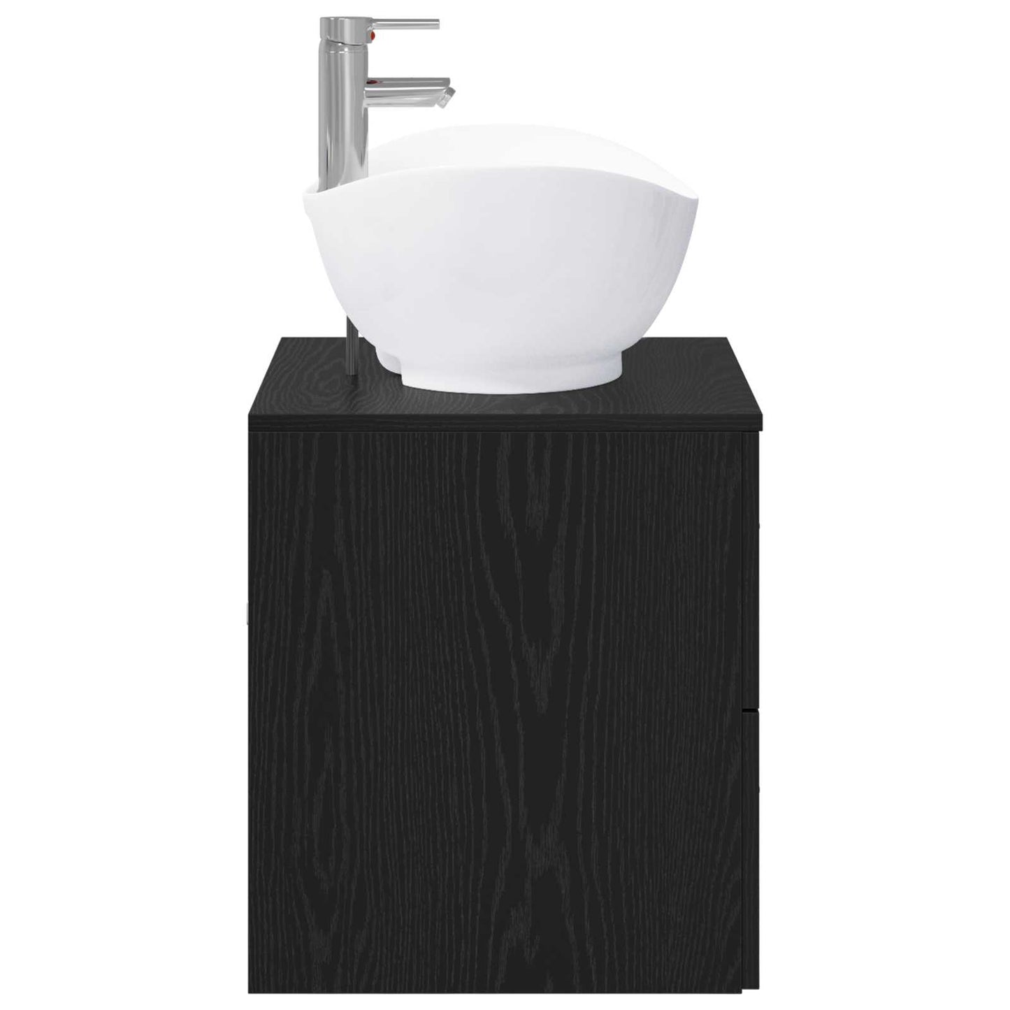 Badezimmermöbel-Set Schwarze Eiche Holzwerkstoff