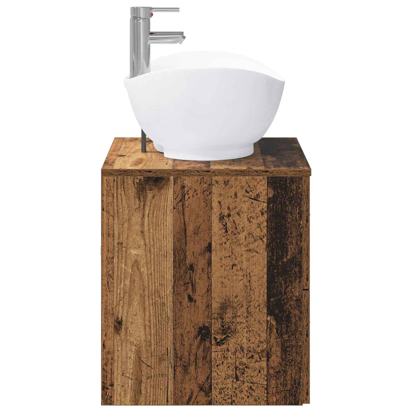 Badezimmermöbel-Set Altholz Holzwerkstoff