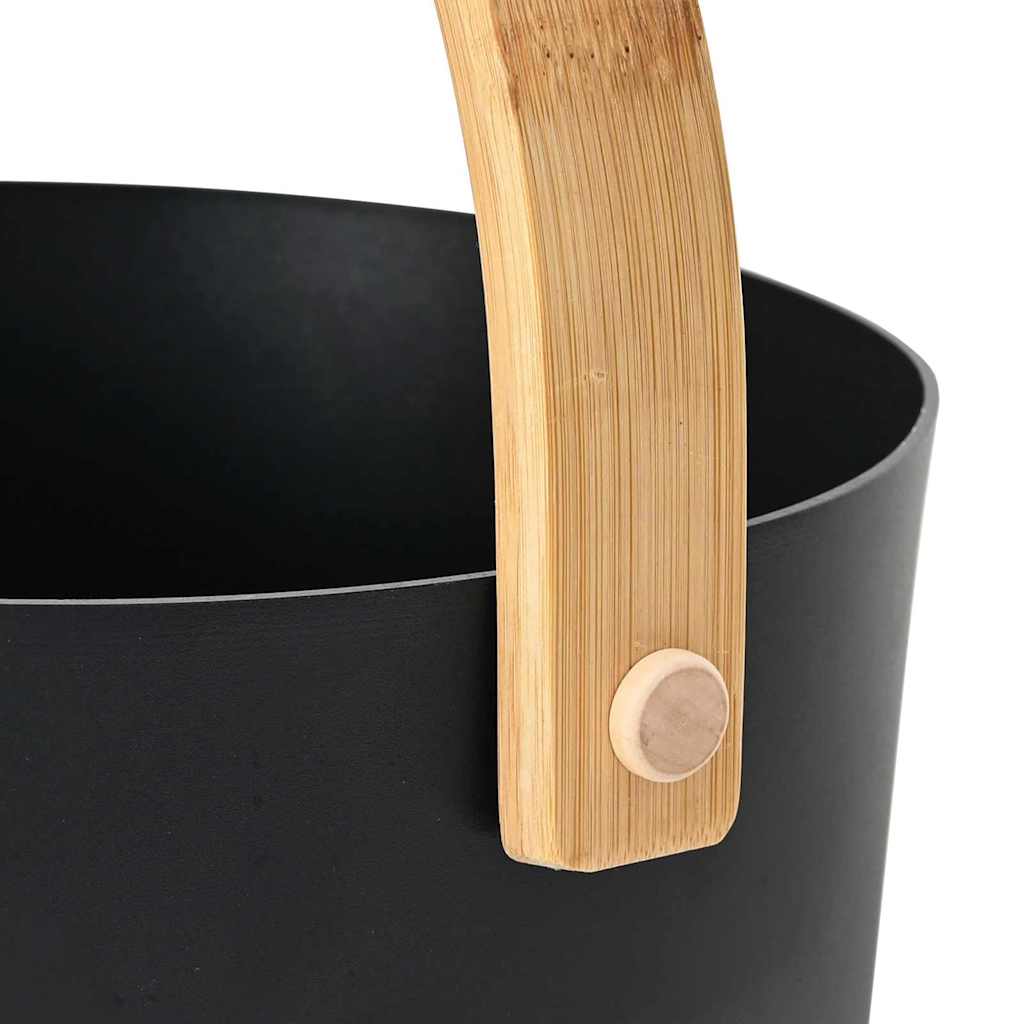 Sauna Zubehör Set 2 Stk. Schwarz