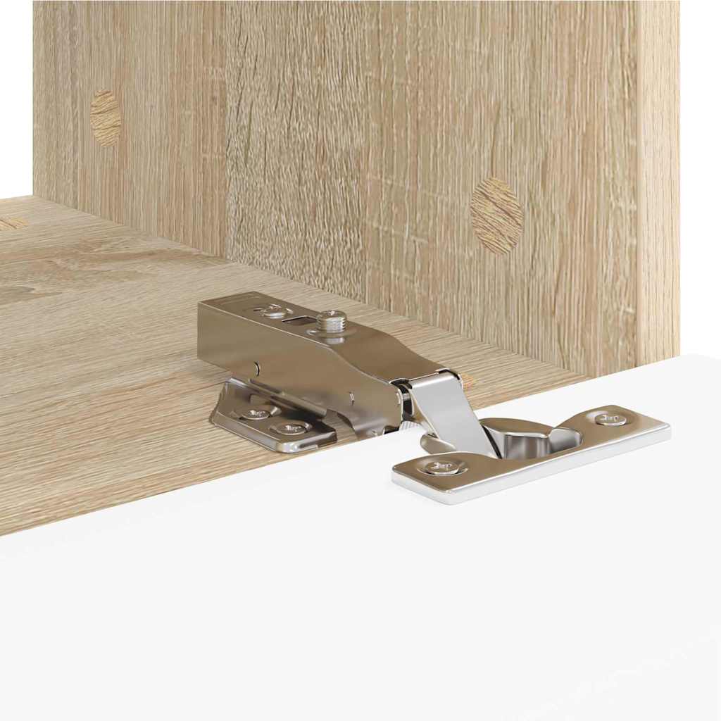 TV-Wandschrank 2 stk. Sonoma Holzwerkstoff