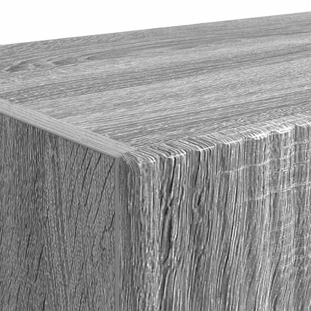 TV-Wandschrank 2 stk. Sonoma-Grau Holzwerkstoff