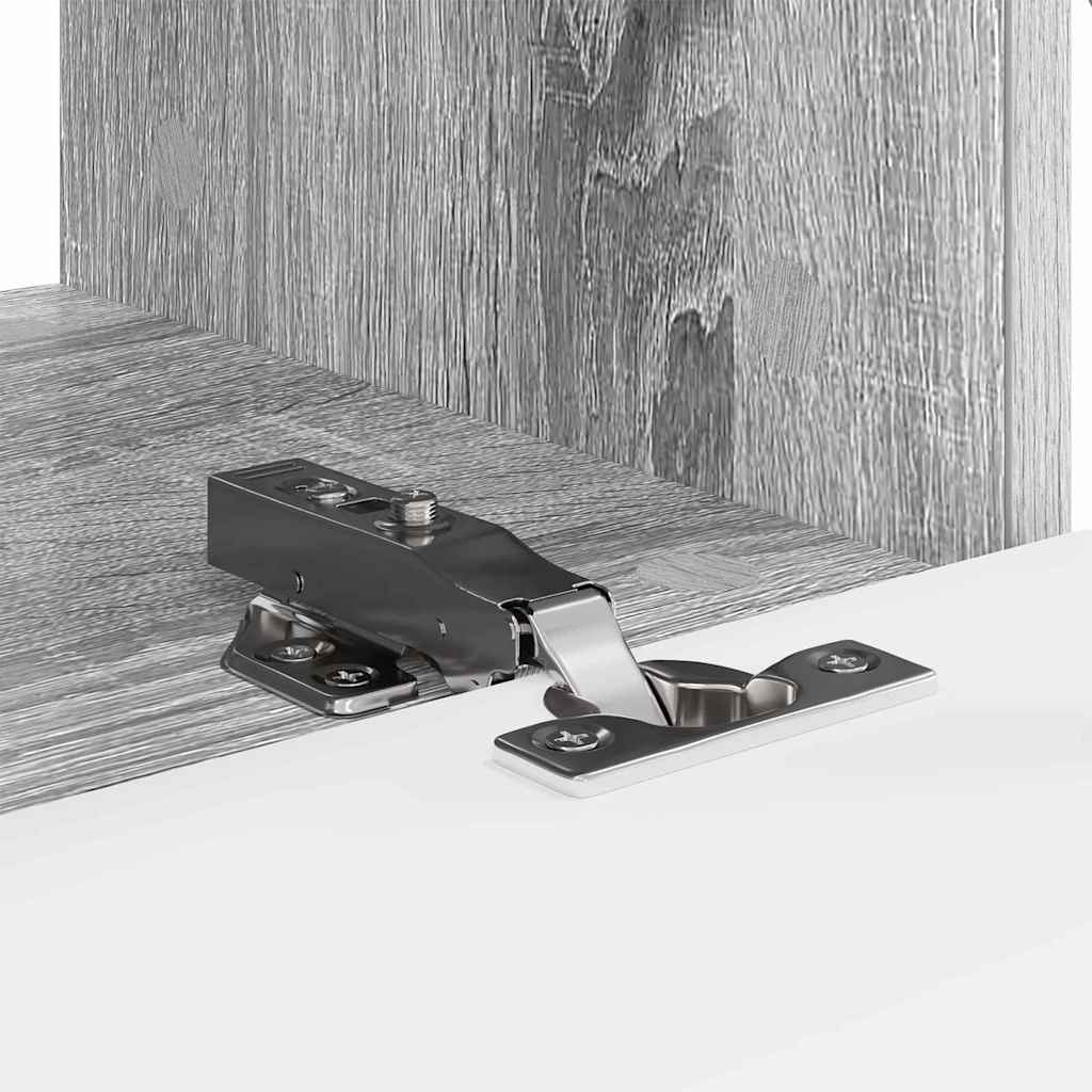 TV-Wandschrank 2 stk. Sonoma-Grau Holzwerkstoff