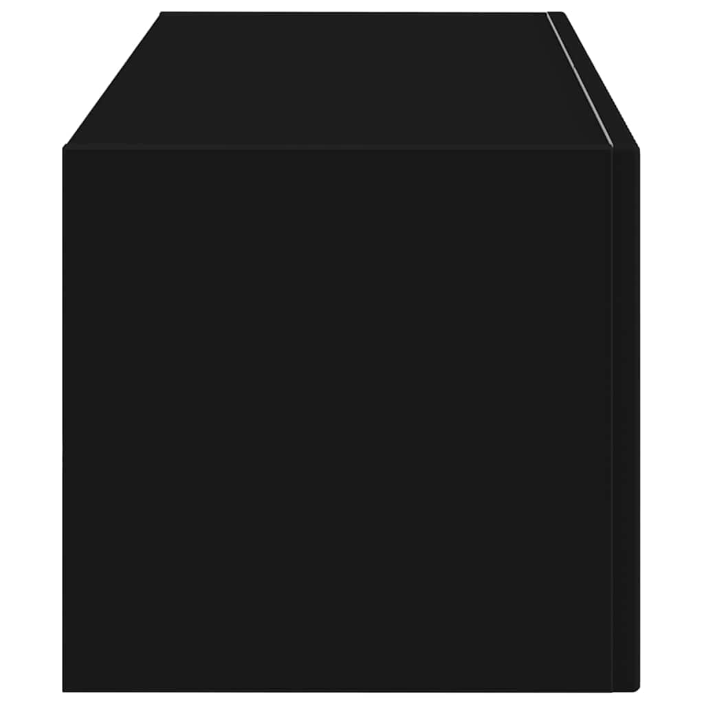 TV-Wandschrank 78,5 x 31 x 29,5 cm Schwarz Holzwerkstoff