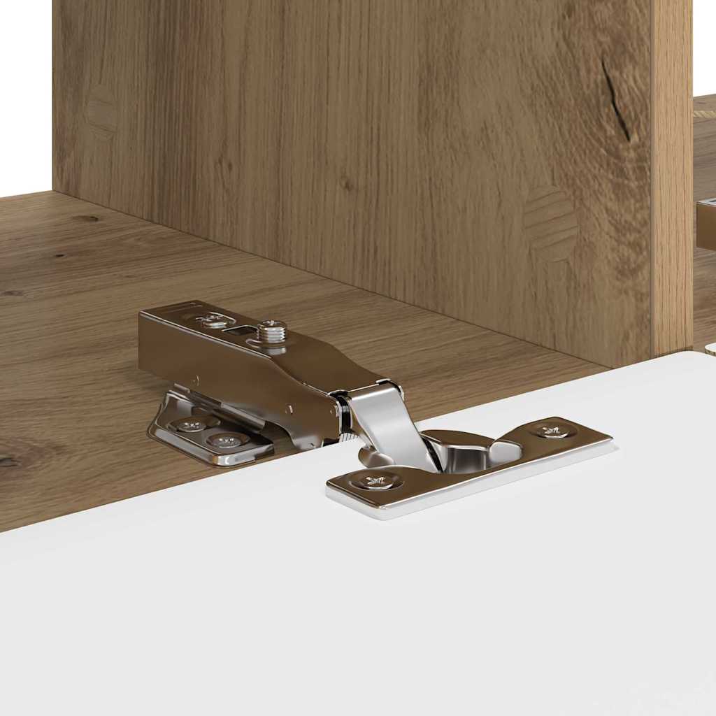 TV-Wandschrank 78,5 x 31 x 29,5 cm Kunsthandwerk Eiche