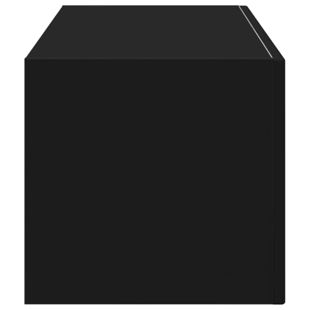 TV-Wandschrank 98 x 31 x 29,5 cm Schwarz Holzwerkstoff