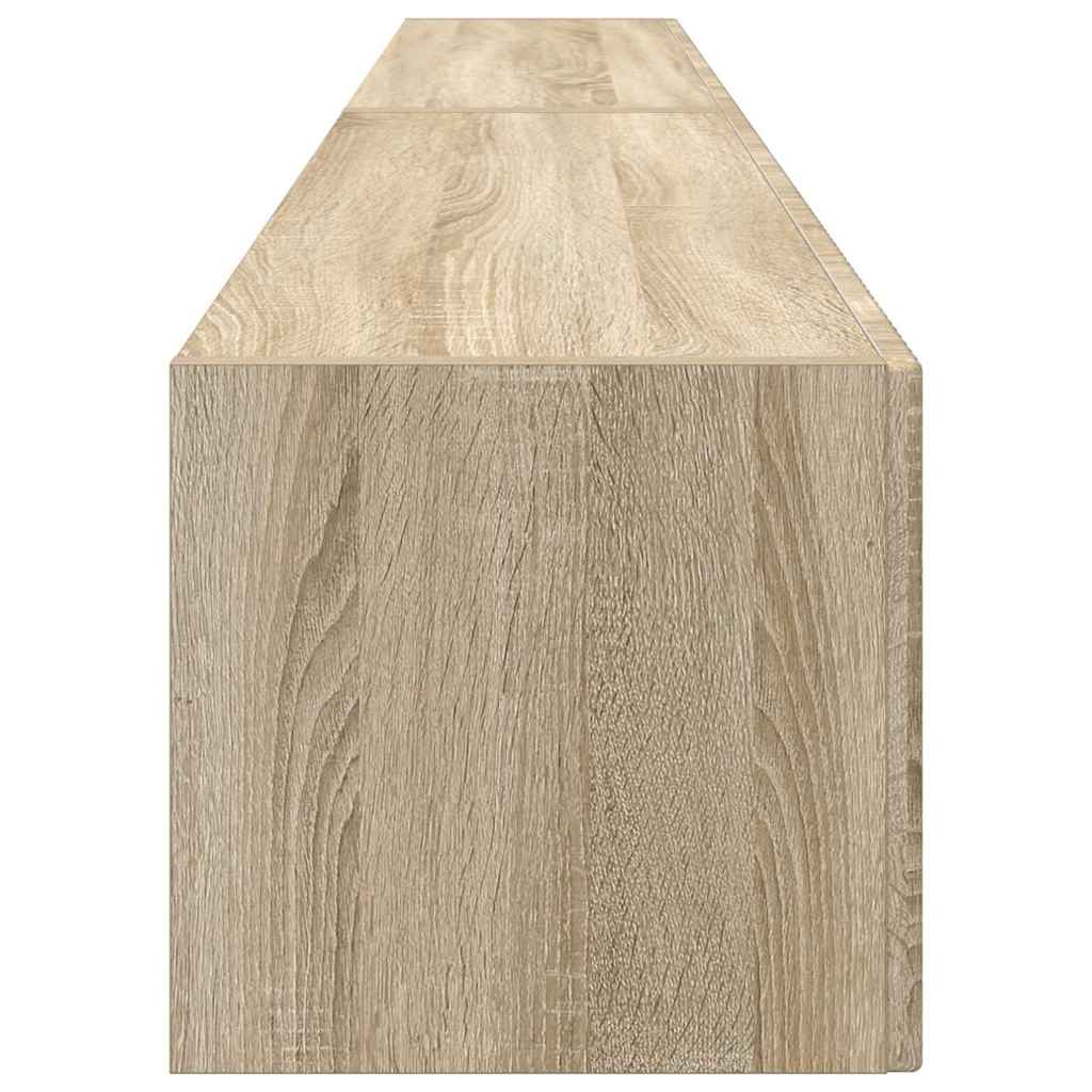 TV-Wandschrank 2 stk. Sonoma Holzwerkstoff