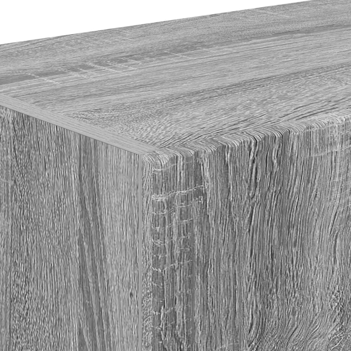 TV-Wandschrank 2 stk. Sonoma-Grau Holzwerkstoff