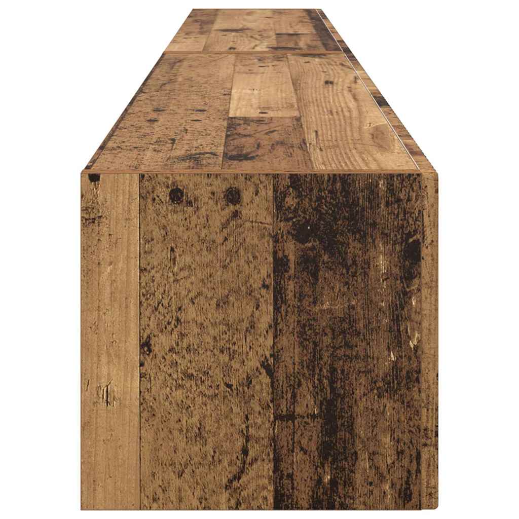 TV-Wandschrank 2 stk. Altholz Holzwerkstoff