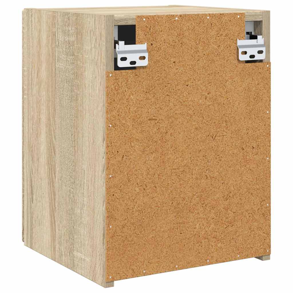 TV-Wandschrank 2 stk. Sonoma Holzwerkstoff