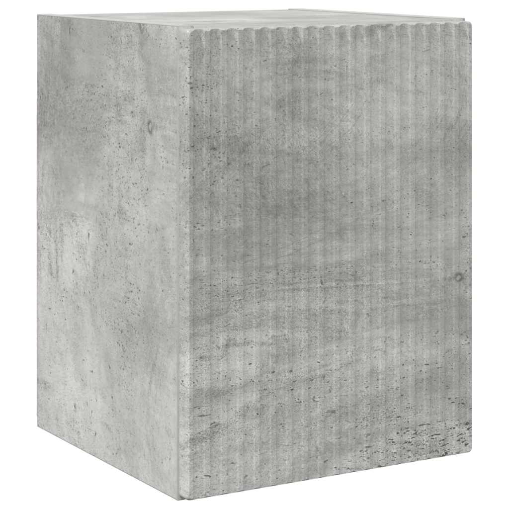 TV-Wandschrank 2 stk. Beton Holzwerkstoff
