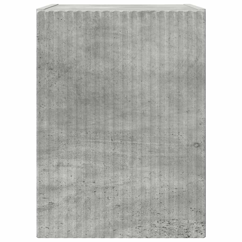 TV-Wandschrank 2 stk. Beton Holzwerkstoff