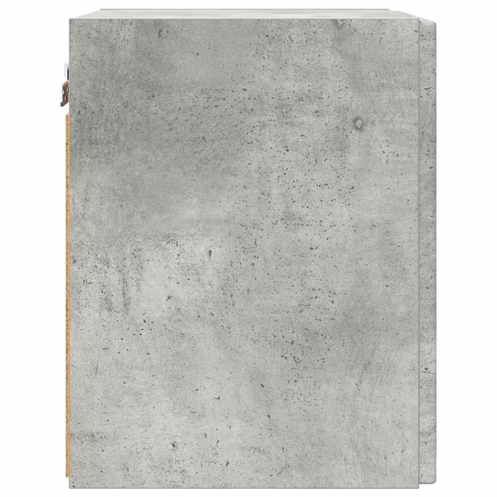 TV-Wandschrank 2 stk. Beton Holzwerkstoff
